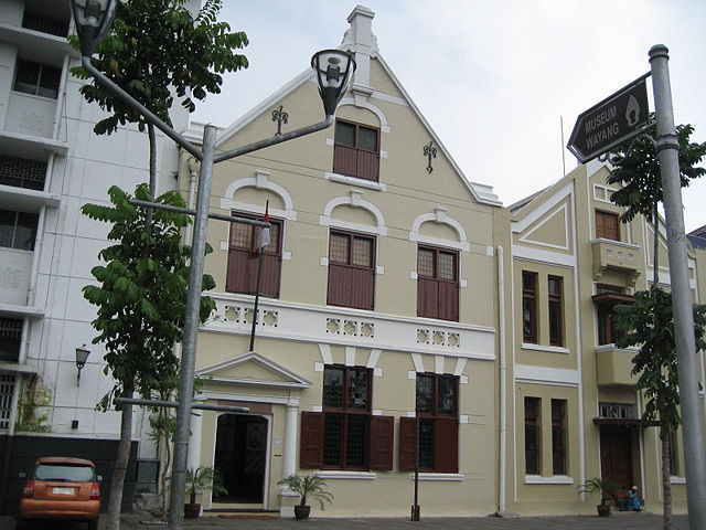 Sejarah Museum Wayang Kota Tua, Gereja Pertama di Batavia